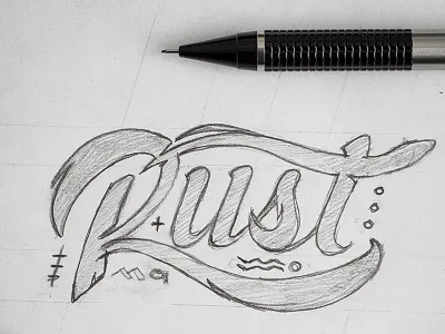 Custom Type brush type custom type hand type lettering script type typography