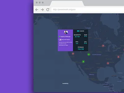 Guru Monitor Map analysis countries geo gis list map product ranking ui users ux web
