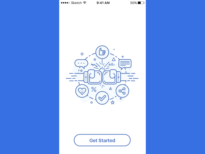 Onboarding Animation animation battle cards gif icon illustration intrerface mlsdev onboarding outline tutorial ui