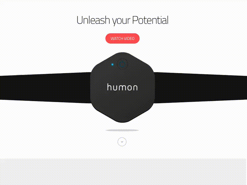 Humon concept framer humon parallax scroll