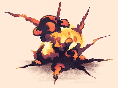 BOOM! boom explosion illustration