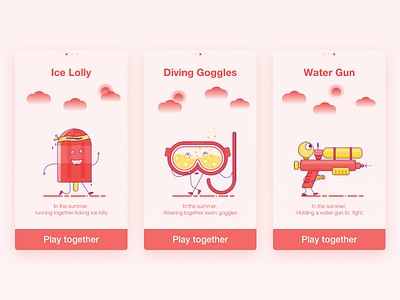 Summer guide pages diving goggles guide guns pages popsicle summer water