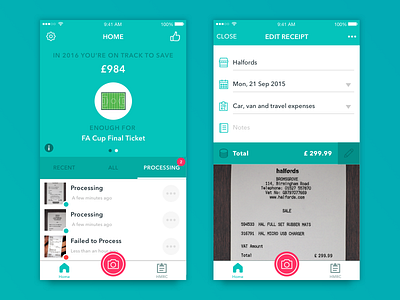 1Tap Receipts - Receipt Details iphone receipts reward save sole proprietorship tax