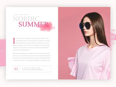 Fashion Overkill fashion layout ui ux