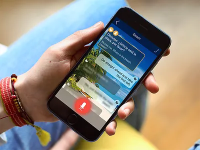 Conversation Module app conversation dialogue freebie ios iphone language learning mockup translate ui user interface