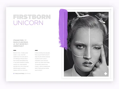 Fashion Overkill card clean fashion layout ui ux web website
