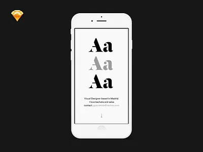 Concept Portfolio #1 portfolio web