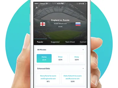 ⚽ Goalrilla – the slickest way to bet on football bet betting euro2016 flag flat football footy slick soccer sports sportsbook