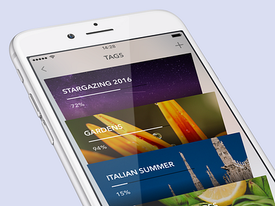 Photo Albums: Batch Tag album app app design camera roll ios minimal mobile app photo progress tags ui ux