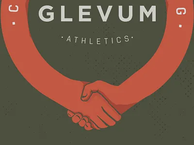 Glevum Community Evening Poster artwork crossfit fitness gym illustration poster