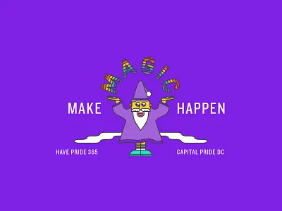 Make Magic Happen capital pride dc dc pride pride parade snapchat washington dc wizard