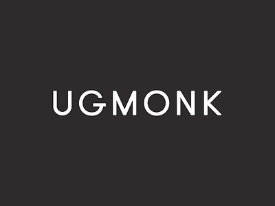 The new Ugmonk! branding logo minimal typography ugmonk
