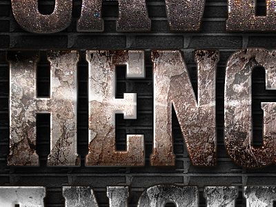 Extreme Stone Layer Styles Volume 8 decayed destroyed eroded extreme high resolution pattern photoshop layer styles stone textures urban