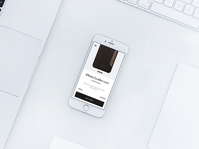 Anckor minimal shopping app app buy card commerce ecommerce eshop flatlay minimal mobile product purchase shopping