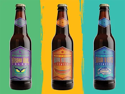 Clark St. Brewery alcohol beer bottle brand brewery label