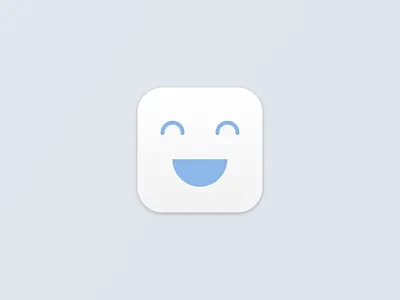 Meditation iOS Icon app app icon character chilled face happy icon ios ios9 meditation smiley