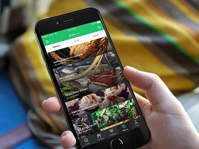 New discover section clean discover green photos restaurant restu white