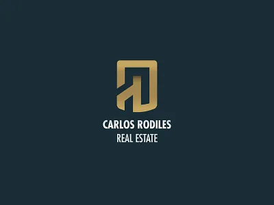 CR Real Estate estate logo mark real