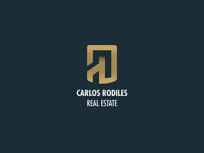 CR Real Estate estate logo mark real
