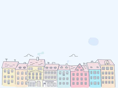 Copenhagen Help Center copenhagen handdrawn help center illustration nyhavn