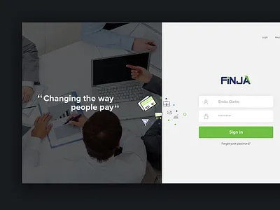 Payroll colors dashboard mockup payroll ui ux app