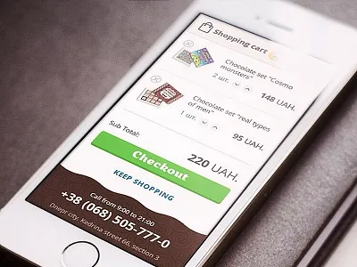 Adaptive WebSite ShokoSmile adaptive design e commerce flatdesign interface mobile ui uidesign ux website