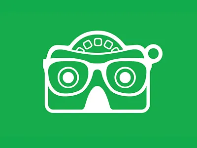VR Display icon vr