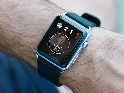 EURO 2016 Watch Ticker apple data euro euro2016 football interactive live soccer ticker ui ux watch