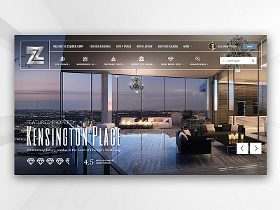 Web Design for Z-Space web design website work in progress