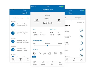 Driving Logbook App driving log logbook travel