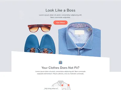 Tailor Website apparel clothes fashion tailor website