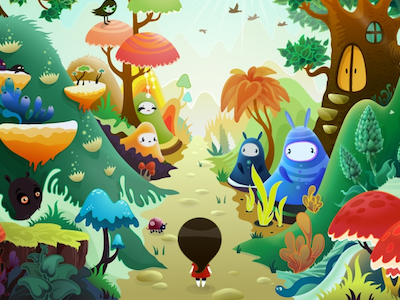 A very long journey illustration journey vector zutto