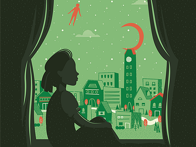 Peter Pan Theatre Poster illustration play poster theater