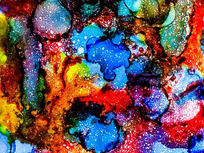 7526 abstract abstract art alcohol ink ink