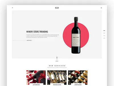 "BETTER" Minimal Shop 2 brand concept creative logo minimalist shop simple trend wordpress