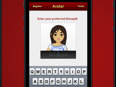Disney Social Mobile App chat disney friends ios iphone social