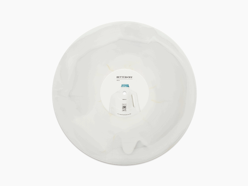 Spinning Record overhead photography portfolio