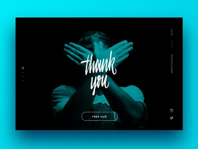 Day 77 - Thank you dailyui thank thankyou ui ux you