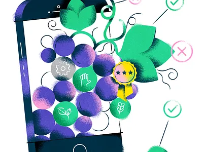 New Republic June Issue. app eating eco editorial food fruit grapes grocery new plant republic shopping