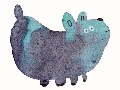 inky Animals analog animals ink