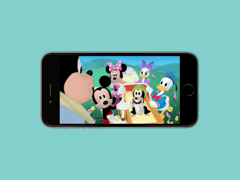 DailyUI - #057 - Video Player dailyui mickey mouse video player