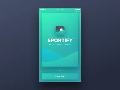 Day 74 - Download App app dailyui download ui ux