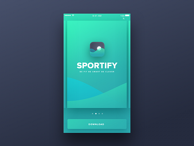 Day 74 - Download App app dailyui download ui ux