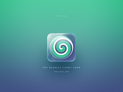 Daily UI #005 App Icon candy cool dailyui dailyuichallenge everyday icon ui