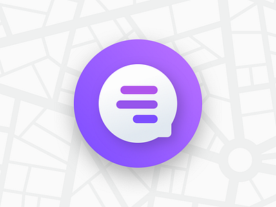 Quick Message Bubble button chat life360 map messages