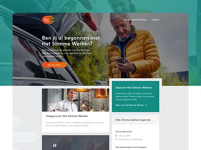 Het Slimme Werken blog company smart technologies ui webdesign website