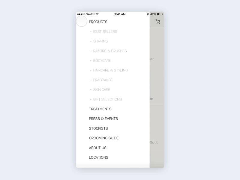 Experimenting with Principle animated ecommerce gif principle ui ux