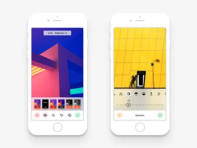 VSCO UI (Light) apple clean ios iphone minimal ui ux vsco vscocam white