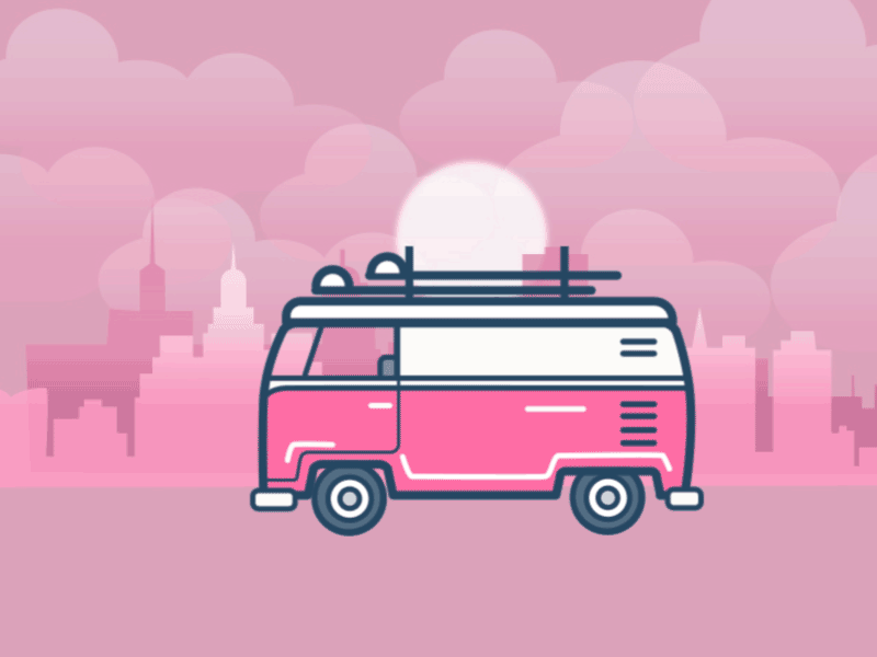 hello Dribbble bus gif hello dribbble ue ui