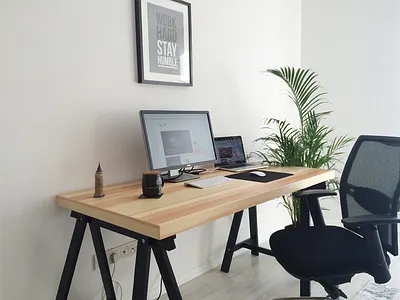 My work place at home chair frame home office my room table work place